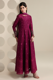 Jazmin Iris Luxury Lawn Unstitched Embroidered 3Pc Suit IL26-D02