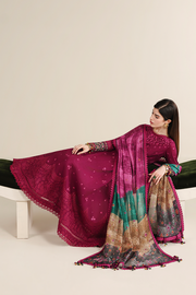 Jazmin Iris Luxury Lawn Unstitched Embroidered 3Pc Suit IL26-D02
