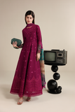 Jazmin Iris Luxury Lawn Unstitched Embroidered 3Pc Suit IL26-D02