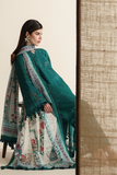Jazmin Iris Luxury Lawn Unstitched Embroidered 3Pc Suit IL26-D03