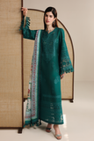 Jazmin Iris Luxury Lawn Unstitched Embroidered 3Pc Suit IL26-D03