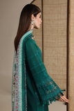 Jazmin Iris Luxury Lawn Unstitched Embroidered 3Pc Suit IL26-D03