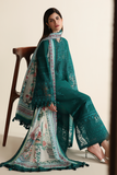 Jazmin Iris Luxury Lawn Unstitched Embroidered 3Pc Suit IL26-D03