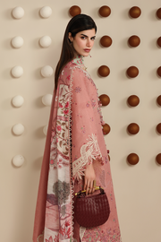 Jazmin Iris Luxury Lawn Unstitched Embroidered 3Pc Suit IL26-D04