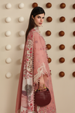 Jazmin Iris Luxury Lawn Unstitched Embroidered 3Pc Suit IL26-D04