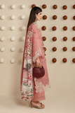 Jazmin Iris Luxury Lawn Unstitched Embroidered 3Pc Suit IL26-D04