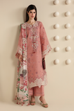 Jazmin Iris Luxury Lawn Unstitched Embroidered 3Pc Suit IL26-D04