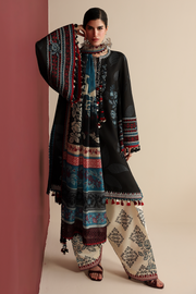 Jazmin Iris Luxury Lawn Unstitched Embroidered 3Pc Suit IL26-D05