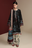 Jazmin Iris Luxury Lawn Unstitched Embroidered 3Pc Suit IL26-D05