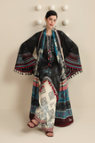 Jazmin Iris Luxury Lawn Unstitched Embroidered 3Pc Suit IL26-D05