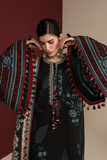 Jazmin Iris Luxury Lawn Unstitched Embroidered 3Pc Suit IL26-D05
