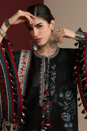Jazmin Iris Luxury Lawn Unstitched Embroidered 3Pc Suit IL26-D05