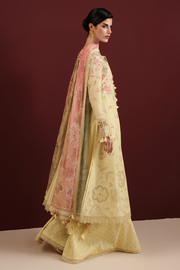 Jazmin Iris Luxury Lawn Unstitched Embroidered 3Pc Suit IL26-D07