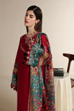 Jazmin Iris Luxury Lawn Unstitched Embroidered 3Pc Suit IL26-D08
