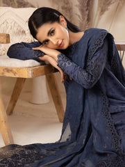IZNIK Embroidered Winter Viscose Unstitched 3Pc Suit ILW-02 Demure