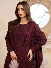 IZNIK Embroidered Winter Khaddar Unstitched 3Pc Suit ILW-11 Candor