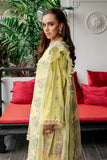 Saad Shaikh Fleurie Luxury Embroidered Raw Silk Suit - LUNA