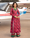 Maria Osama Khan Retro Ready to Wear 2 Piece Suit - FLORID