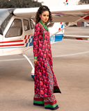 Maria Osama Khan Retro Ready to Wear 2 Piece Suit - FLORID