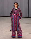 Maria Osama Khan Retro Ready to Wear 2 Piece Suit - VIVID