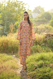 La Rosaa Basics Printed Khaddar Stitched 2Pc Suit - Dahlia