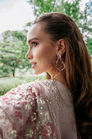 Saad Shaikh Fleurie Luxury Embroidered Organza Suit - CASADE