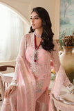 Zarposh Amirah Embroidered Chiffon Unstitched 3Pc Suit - Rubab