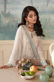 Zarposh Amirah Embroidered Chiffon Unstitched 3Pc Suit - Shafaq