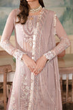 Zarposh Amirah Embroidered Chiffon Unstitched 3Pc Suit - Noori