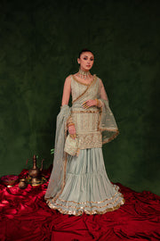 Maria Osama Khan Salma Sitara Stitched Luxury Formal Suit - QAYAAS