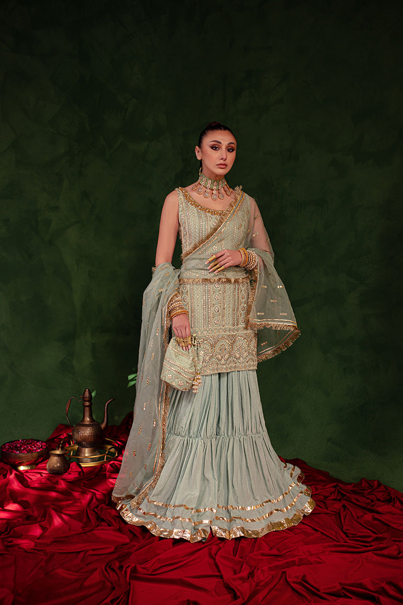 Maria Osama Khan Salma Sitara Stitched Luxury Formal Suit - QAYAAS