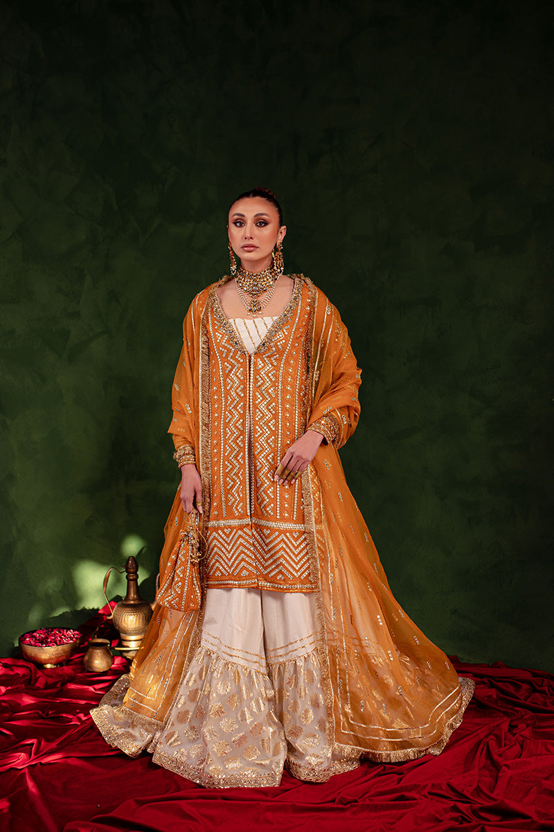 Maria Osama Khan Salma Sitara Stitched Luxury Formal Suit - HIJR