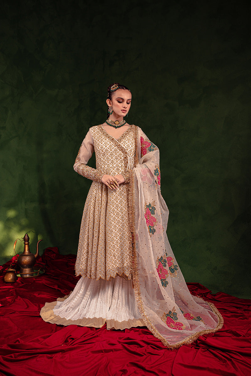 Maria Osama Khan Salma Sitara Stitched Luxury Formal Suit - FALSAFA