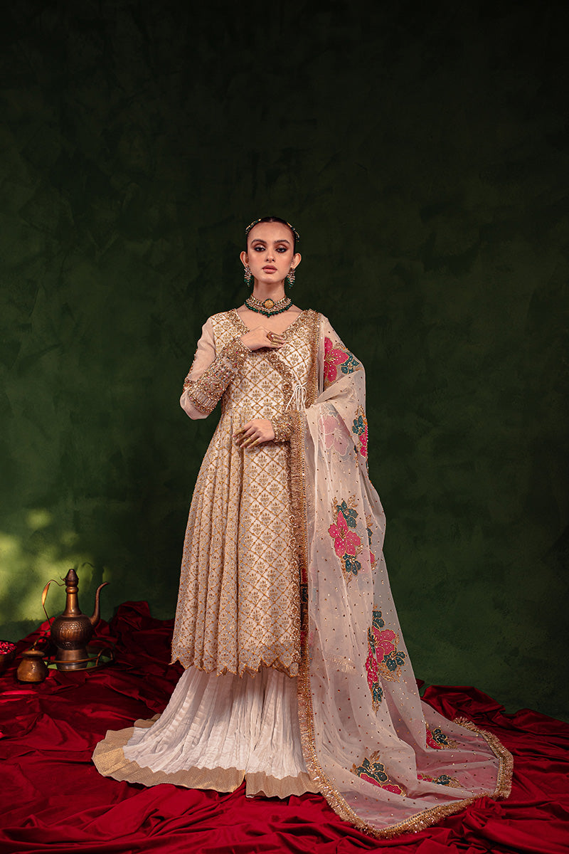 Maria Osama Khan Salma Sitara Stitched Luxury Formal Suit - FALSAFA