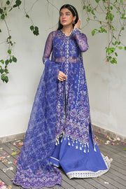 Silsila by Saad Shaikh Embroidered Organza Unstitched 3Pc Suit D-08 Onara