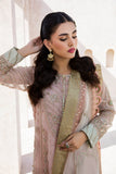 Zarposh Jahanara Festive Embroidered Organza Unstitched 3Pc Suit - LEILA