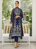 Saad Shaikh Ella Unstitched Embroidered Luxury Chiffon 3Pc Suit DSG-10