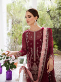 Saad Shaikh Ella Unstitched Embroidered Luxury Chiffon 3Pc Suit DSG-02