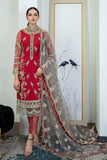 Zarposh Safarnama Festive Embroidered Net Unstitched 3Pc Suit - Avis 08