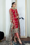 Zarposh Safarnama Festive Embroidered Net Unstitched 3Pc Suit - Avis 08