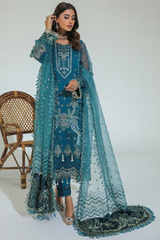 Gulmehr by Avyana Embroidered Organza Unstitched 3Pc Suit - Raaya