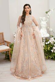 Sardinia La'more Embroidered Organza Unstitched 3Pc Suit SR-106 Tulip Tales