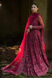 Silsila by Saad Shaikh Embroidered Net Unstitched 3Pc Suit D-02 Elaila
