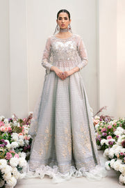 Sardinia La'more Embroidered Organza Unstitched 3Pc Suit SR-103 Blooming Bud
