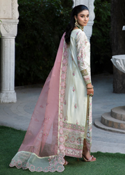 MOK Rang e Noor Embroidered Grip 3Pc Suit - Chambeli