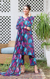 Feathers Premium Printed Lawn Unstitched 3Pc Suit IMROZIA-FT132