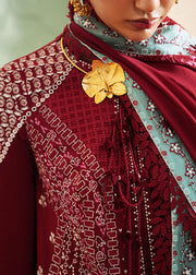Suffuse Eid Unstitched Embroidered Lawn 3Pc Suit - INEESA