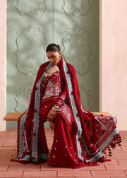 Suffuse Eid Unstitched Embroidered Lawn 3Pc Suit - INEESA