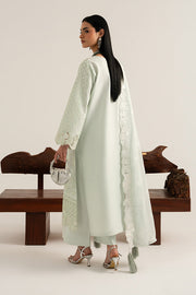Imrozia Premium Elora Pret Embroidered Cotton 3Pc Suit IP-197 Sage Drift