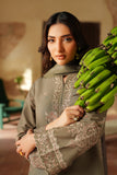 IZNIK Pre Fall Embroidered Viscose Linen Unstitched 3Pc Suit IPF-02